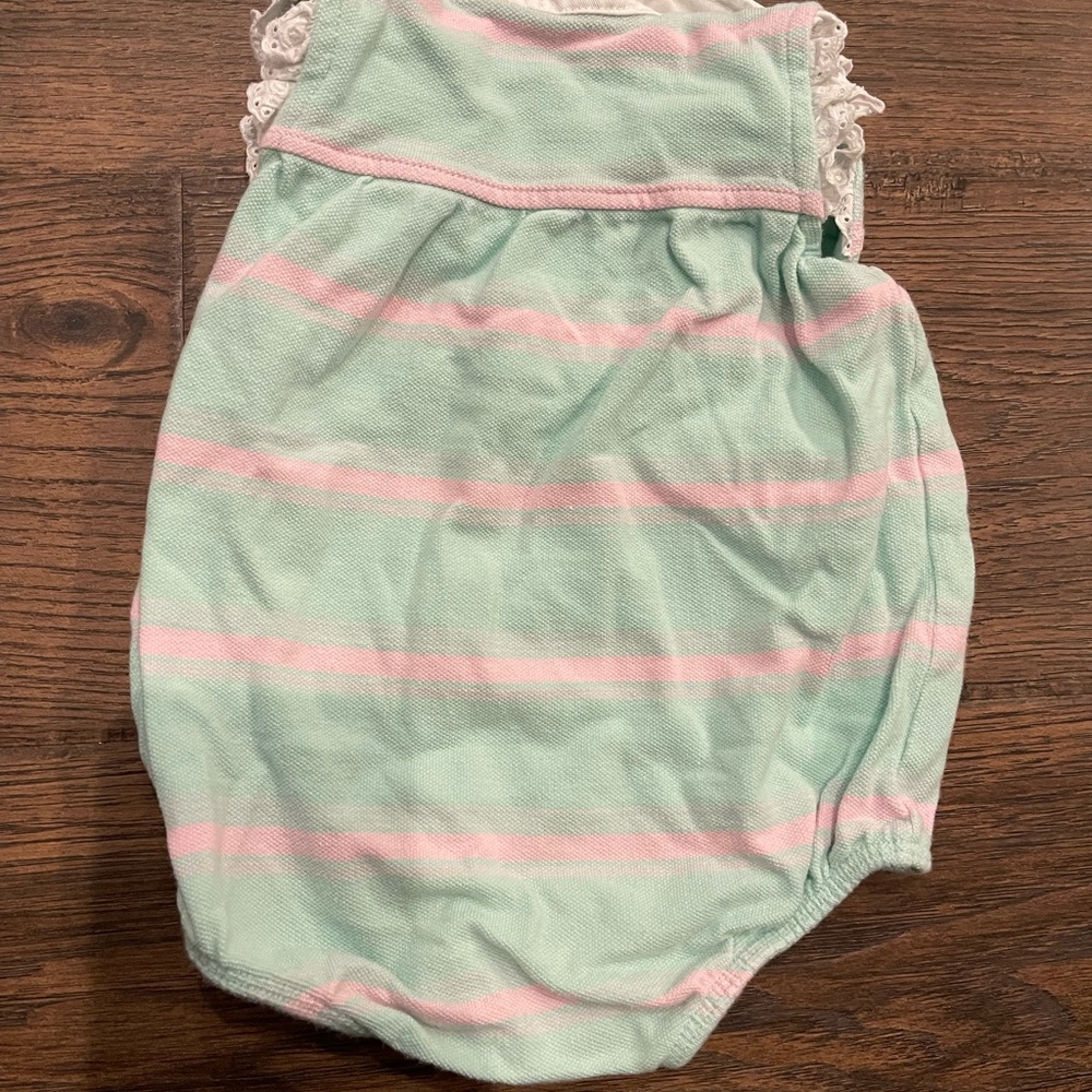 Ralph Lauren baby sleeveless romper - Picture 2 of 3
